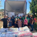 MESA BRASIL SESC doa 400 cestas básicas para a Assopoc